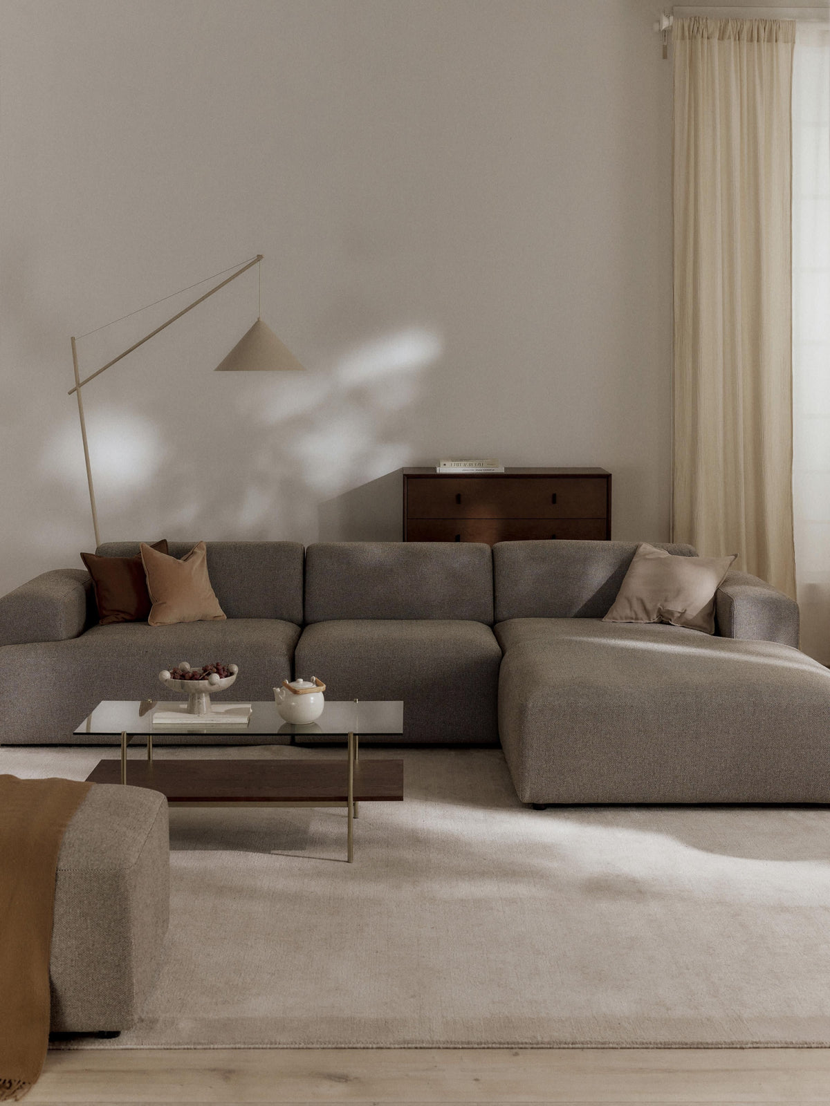 Melva Corner Sofa (4-Seater)