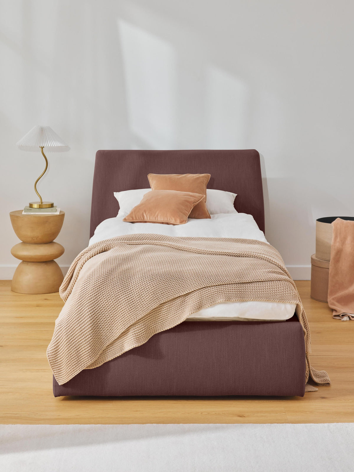 Cloud Single Bed with Storage