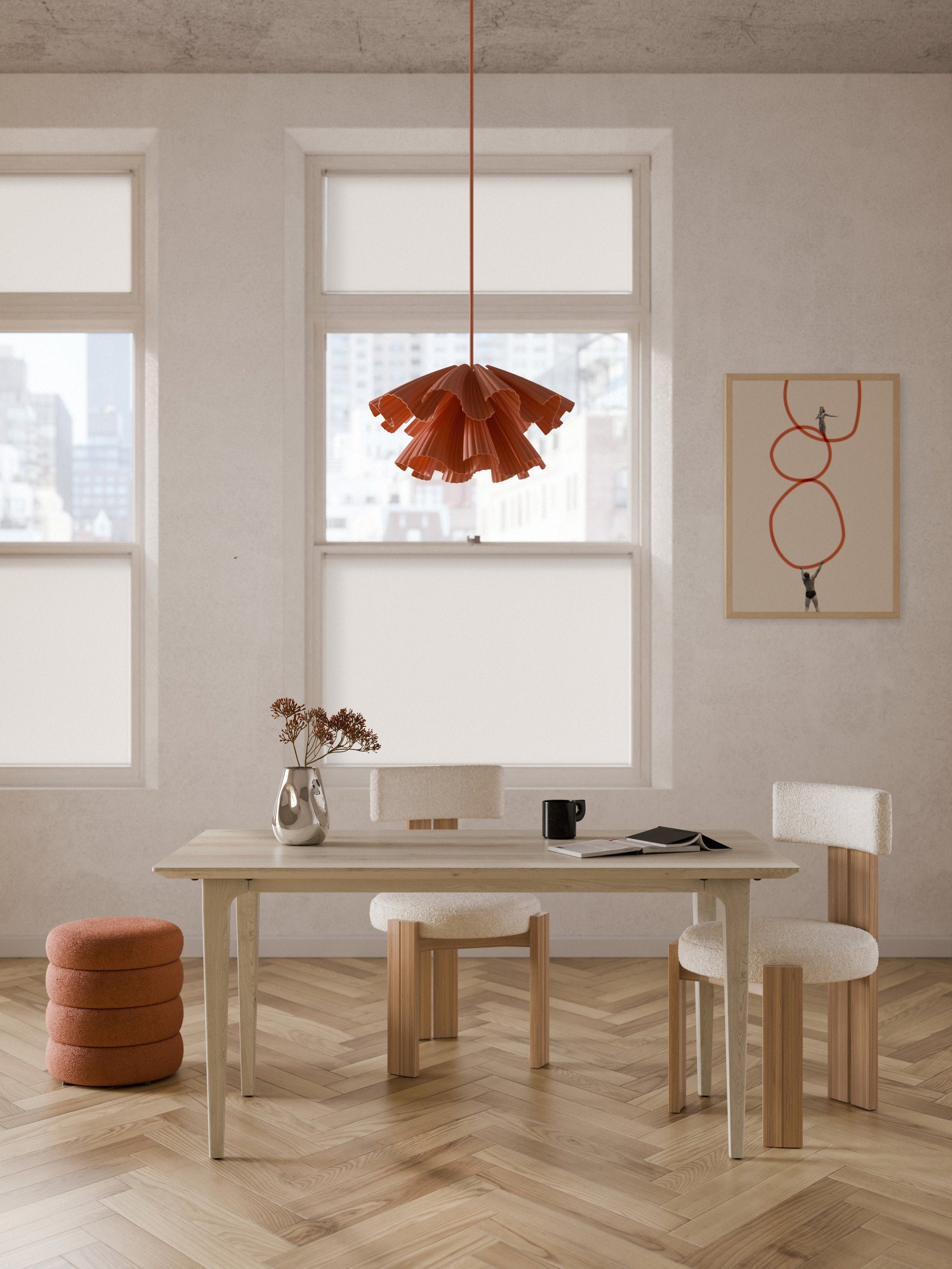 Archie Dining Table in Oak, in Various Sizes