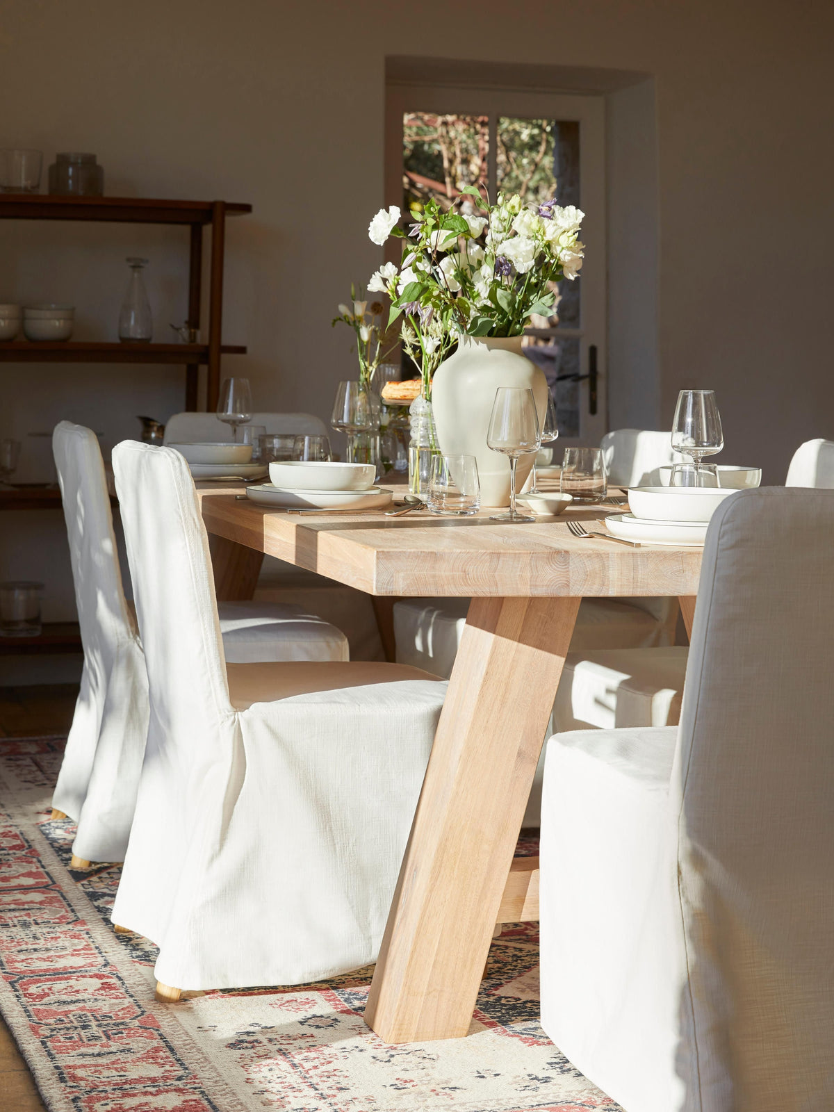 Ashton Dining Table in Oak, in Various Sizes