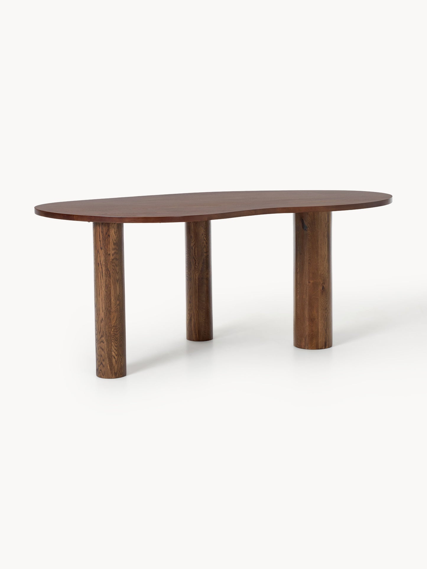 Naruto Dining Table in Oak with Organic Shape, in Various Sizes