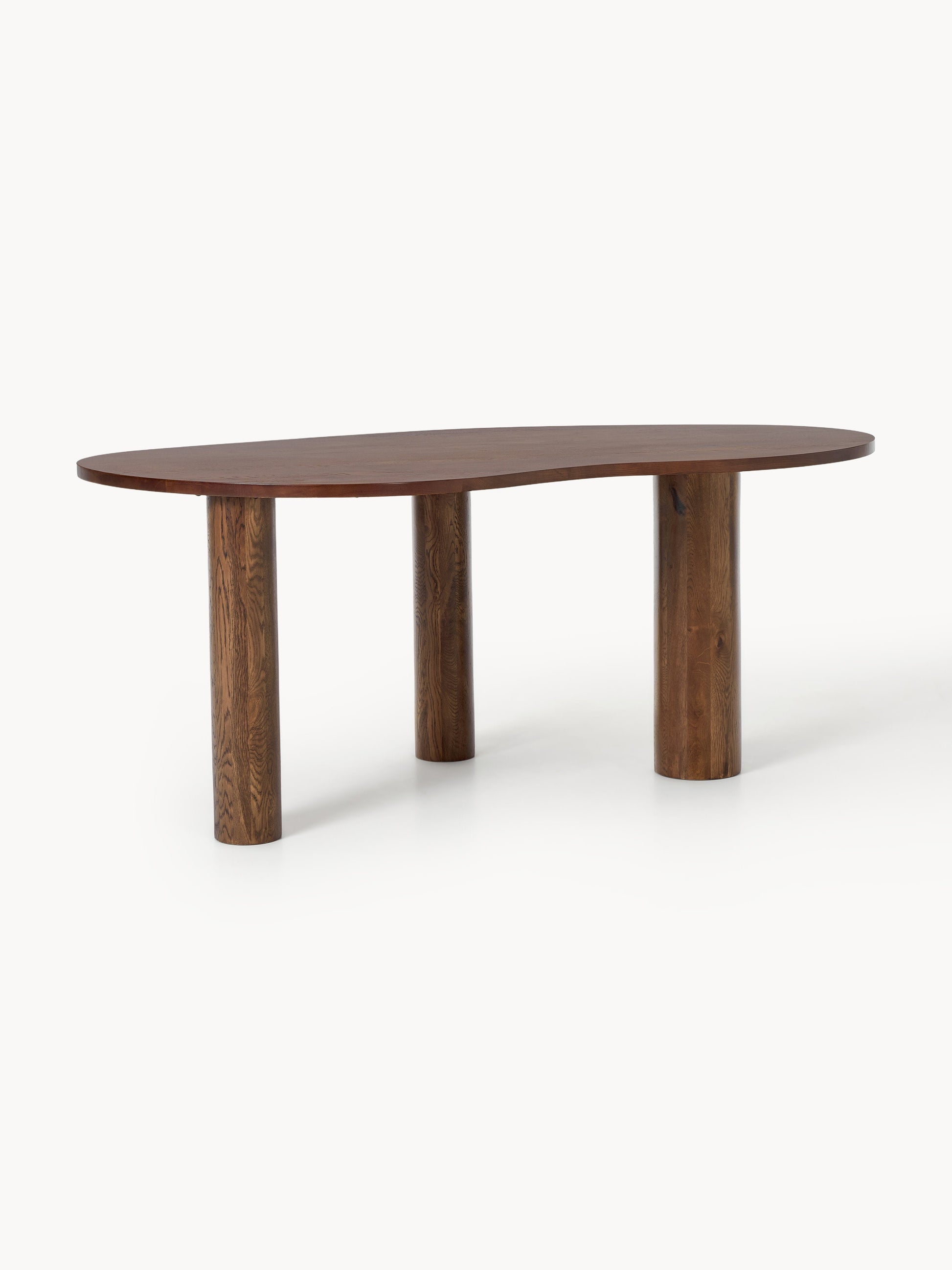 Naruto Dining Table in Oak with Organic Shape, in Various Sizes