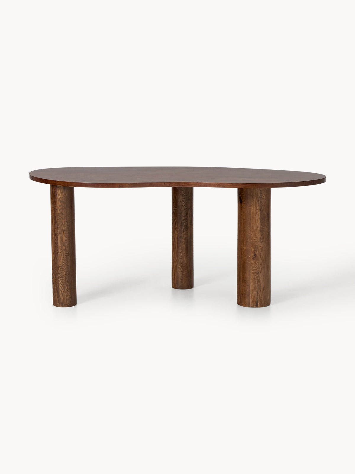 Naruto Dining Table in Oak with Organic Shape, in Various Sizes