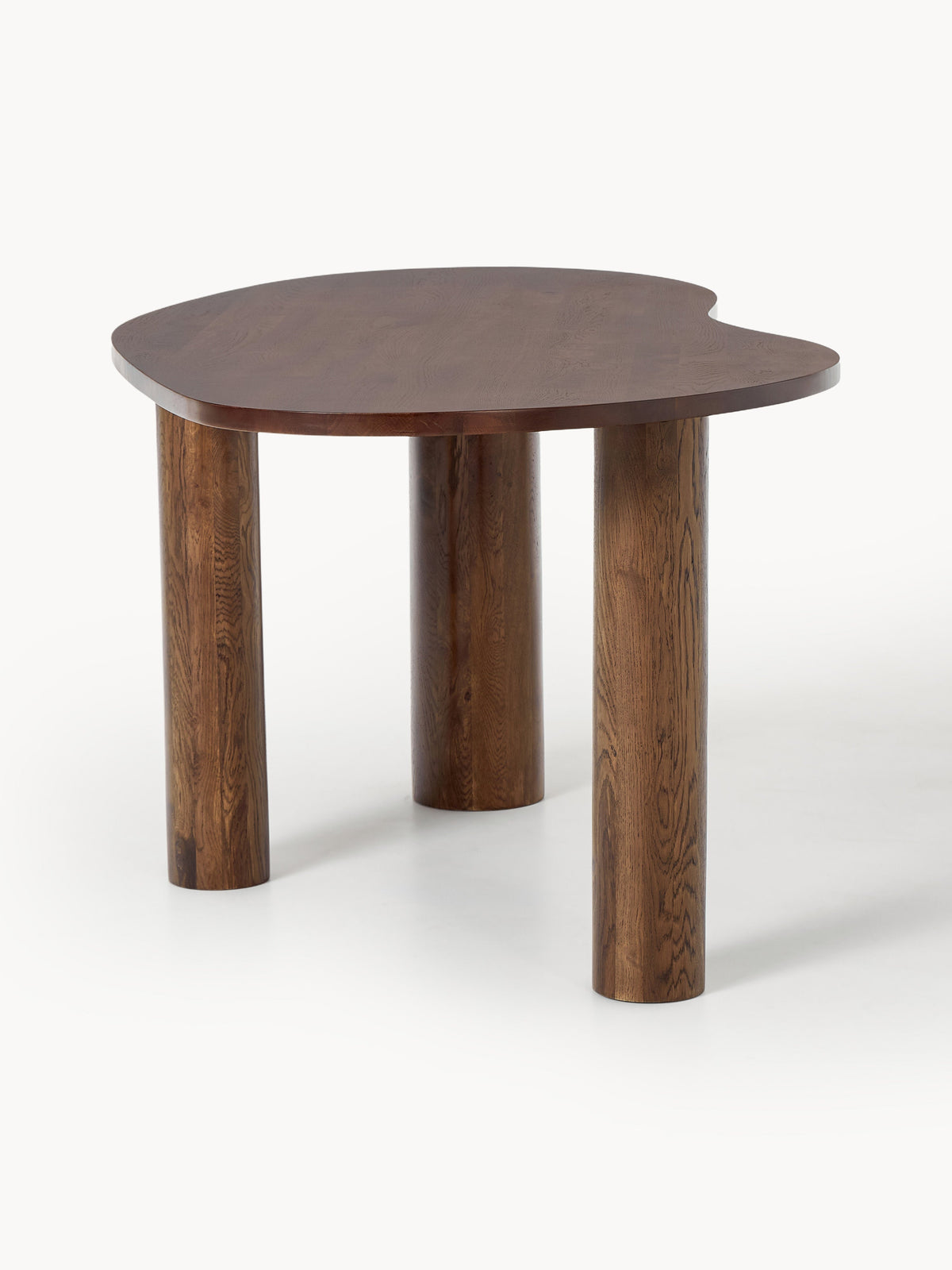 Naruto Dining Table in Oak with Organic Shape, in Various Sizes