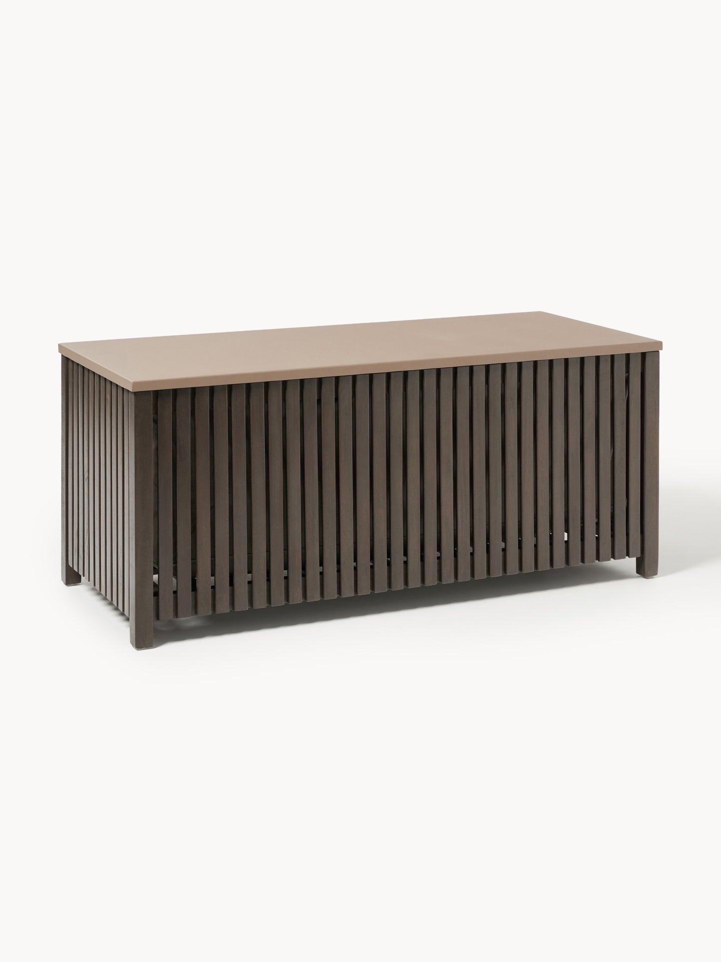 Arkin Acacia Wood Garden Storage Box with Insert, W 129 cm