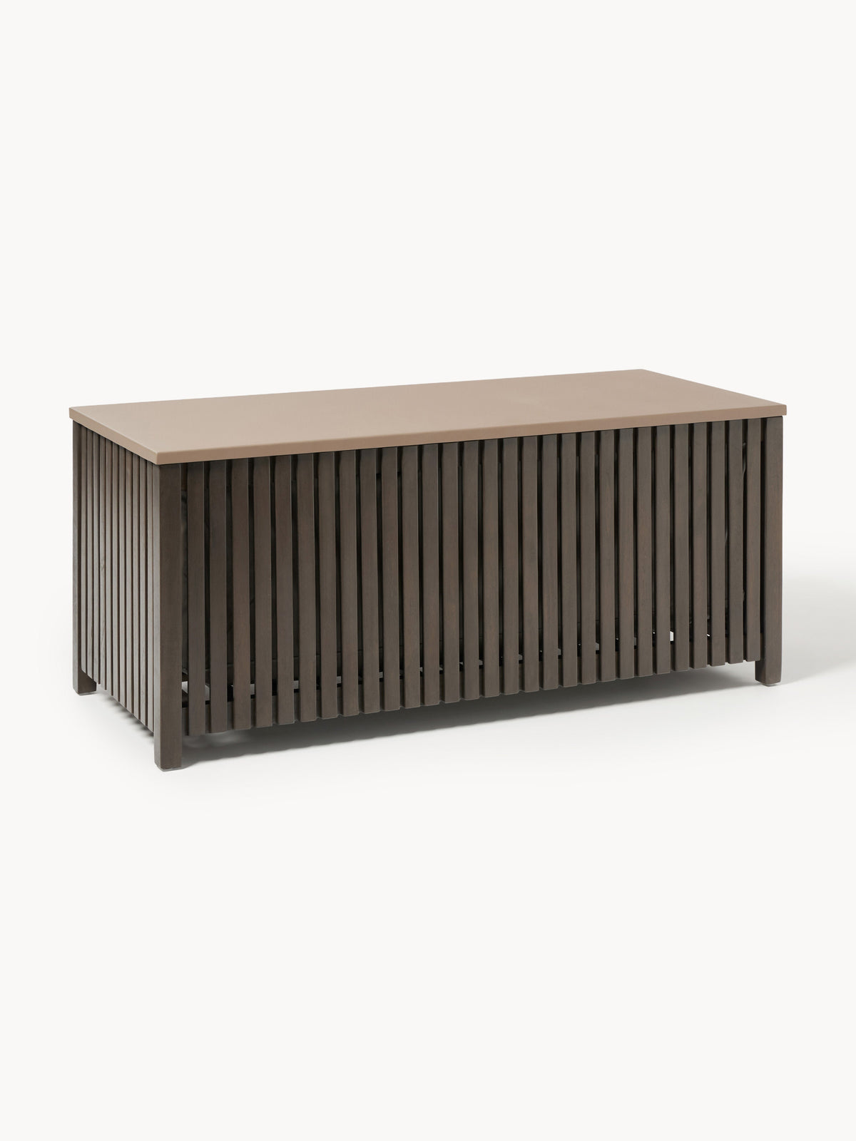 Arkin Acacia Wood Garden Storage Box with Insert, W 129 cm