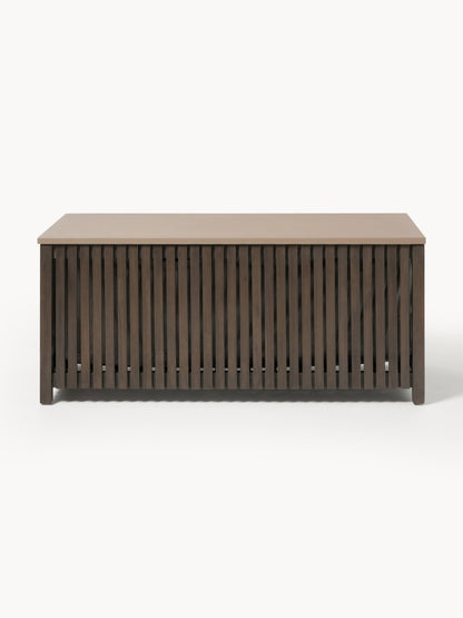 Arkin Acacia Wood Garden Storage Box with Insert, W 129 cm