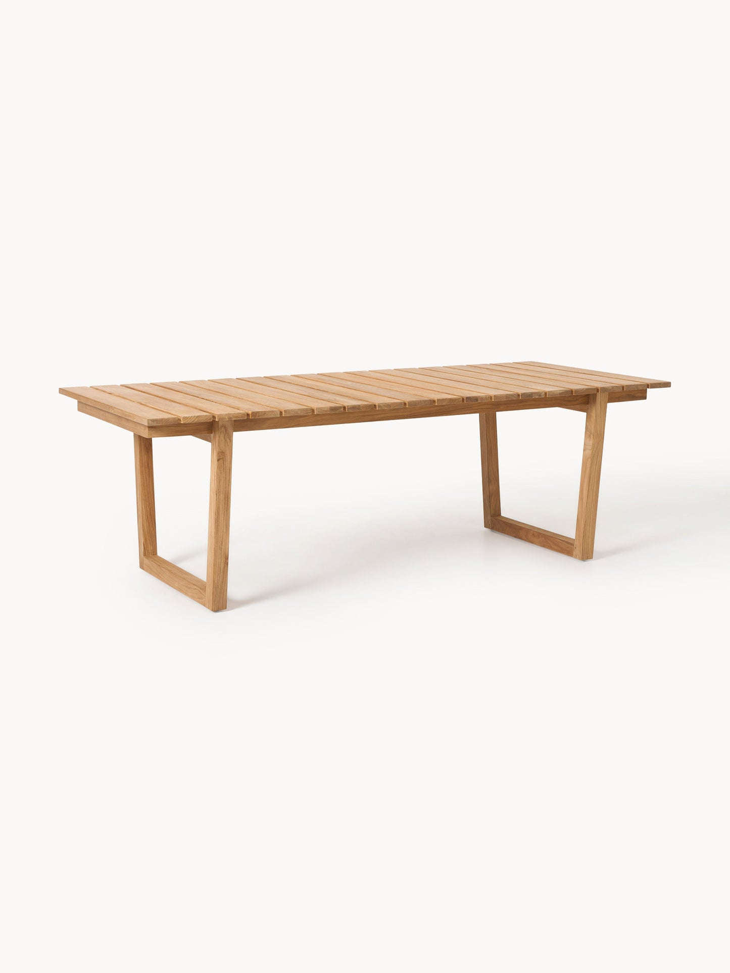 Eiko Garden Table in Teak Wood, 229 x 100 cm