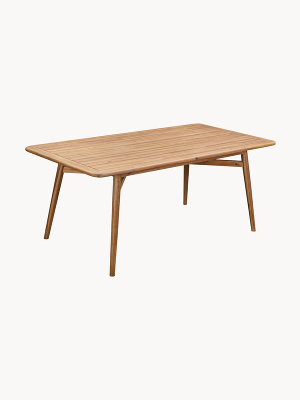 Marc Garden Table in Acacia Wood, 180 x 90 cm