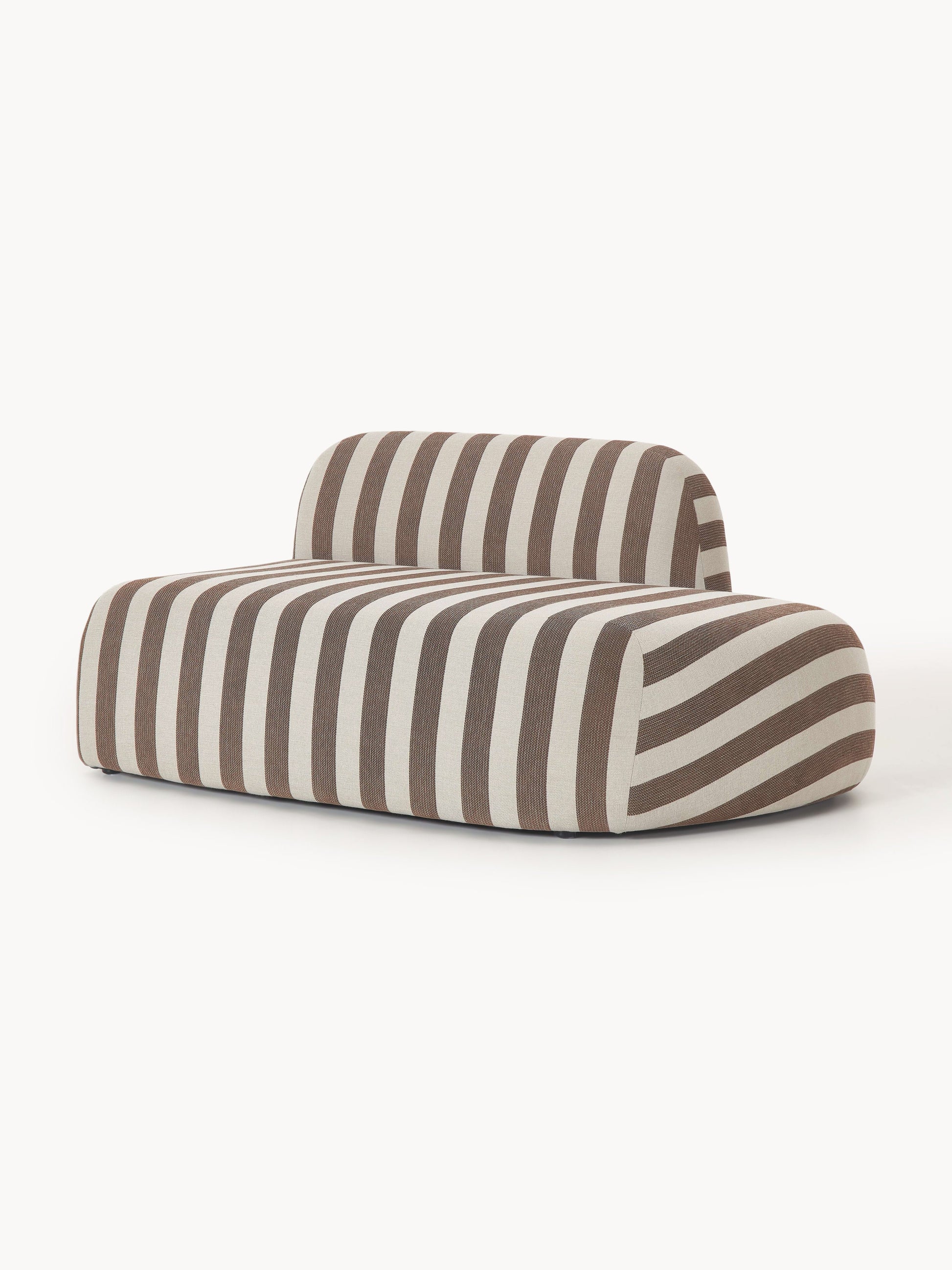Wolke Striped Chaise Module