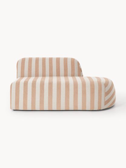 Wolke Striped Chaise Module
