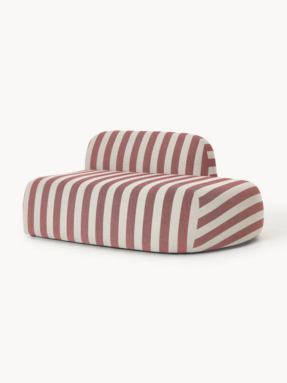 Wolke Striped Chaise Module