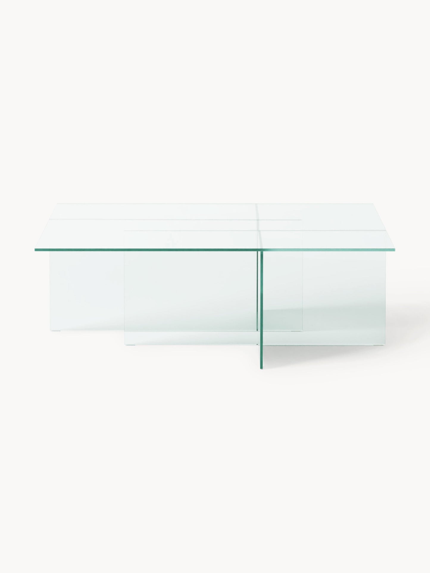 Anouk Glass Coffee Table, W 102 cm