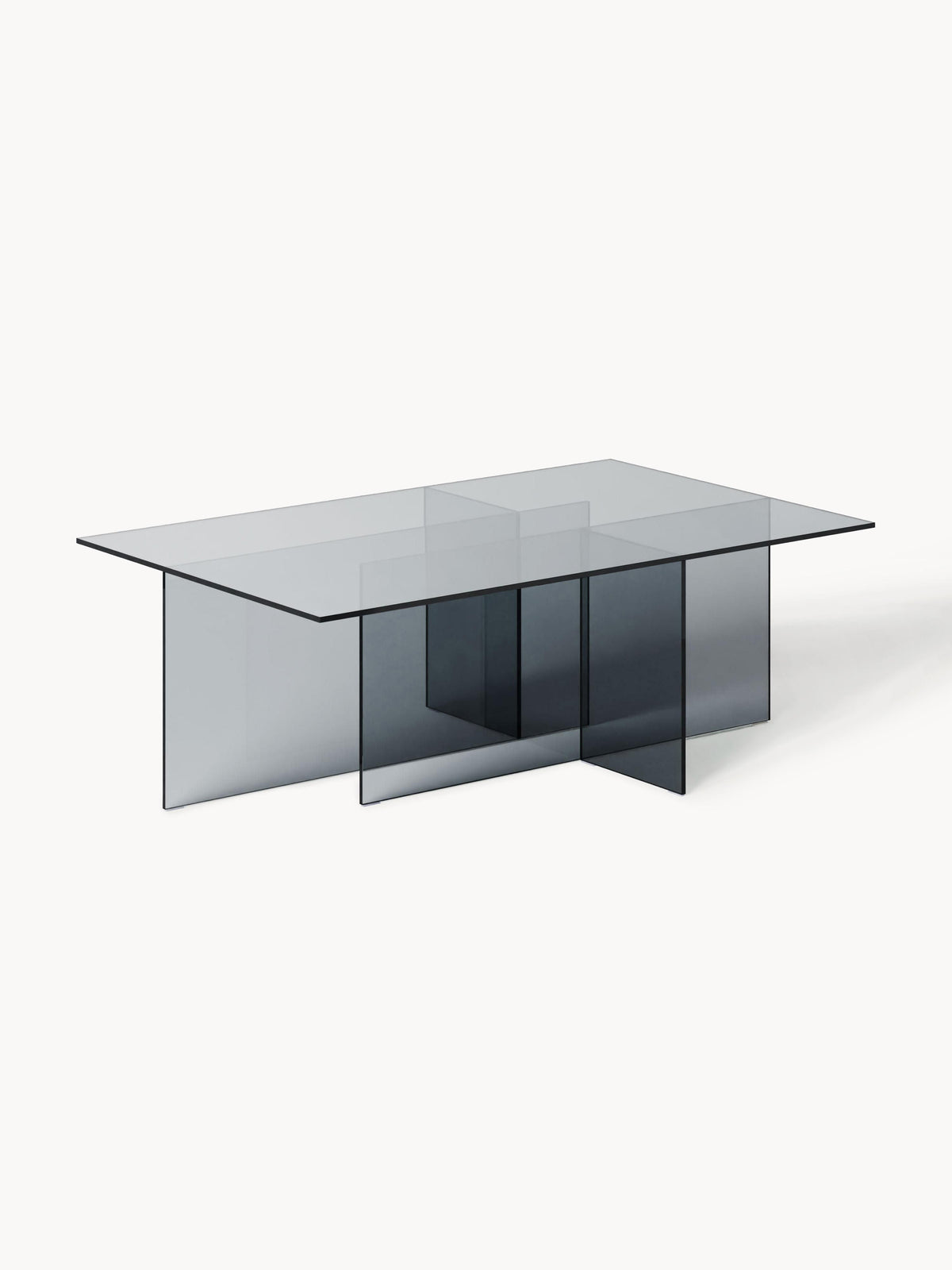 Anouk Glass Coffee Table, W 102 cm