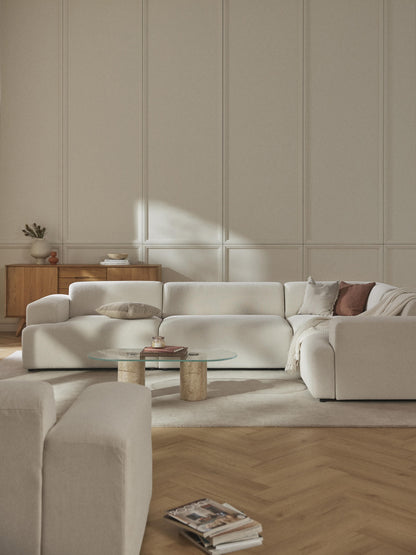 Melva Large Corner Sofa (4-Seater)