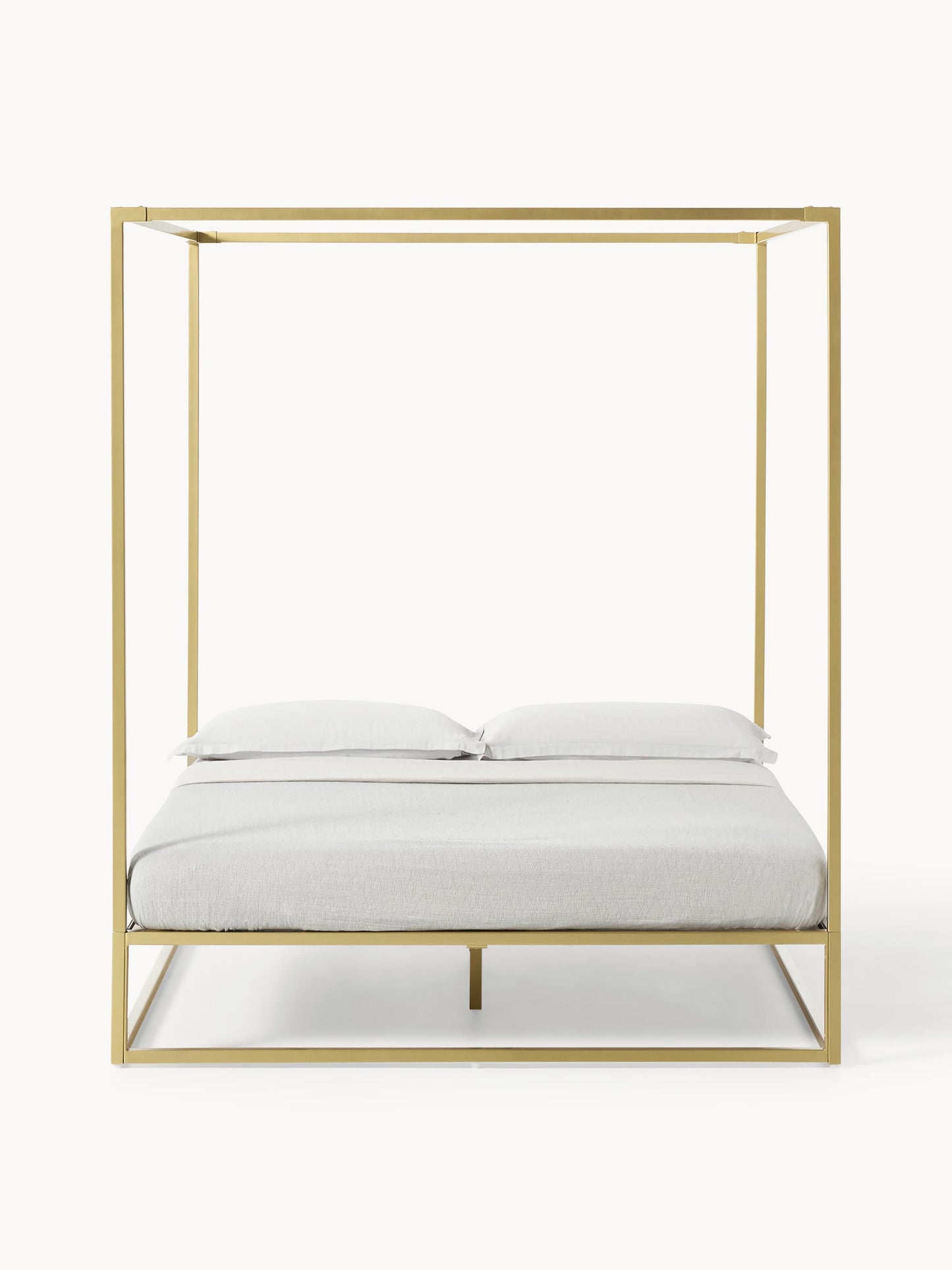 Belle Four-Poster Bed in Metal