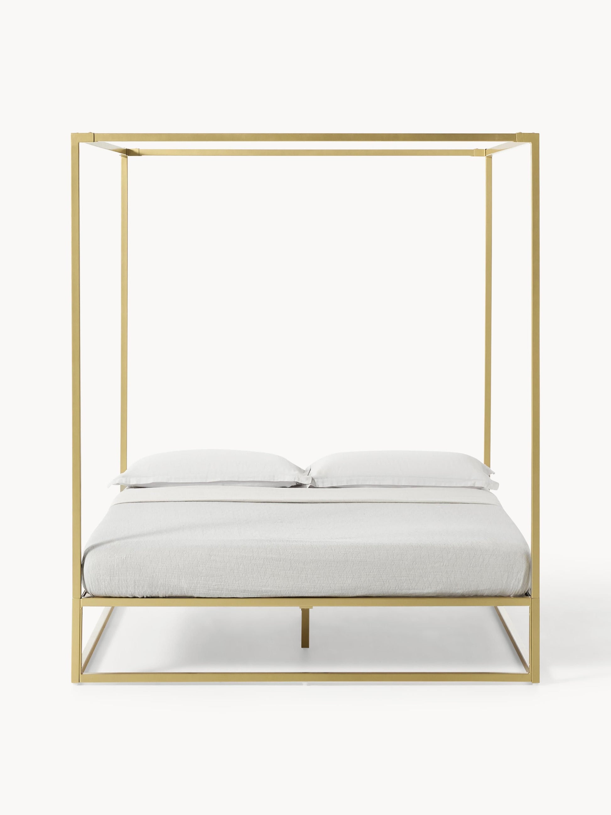 Belle Four-Poster Bed in Metal