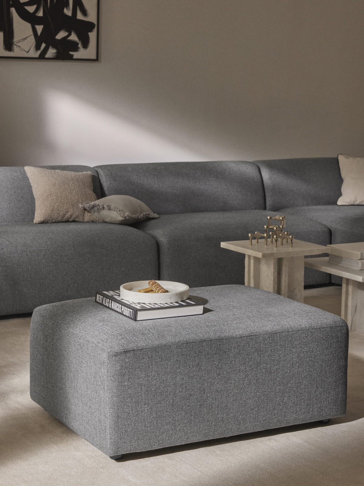 Melva Stool, W 99 x D 72 cm