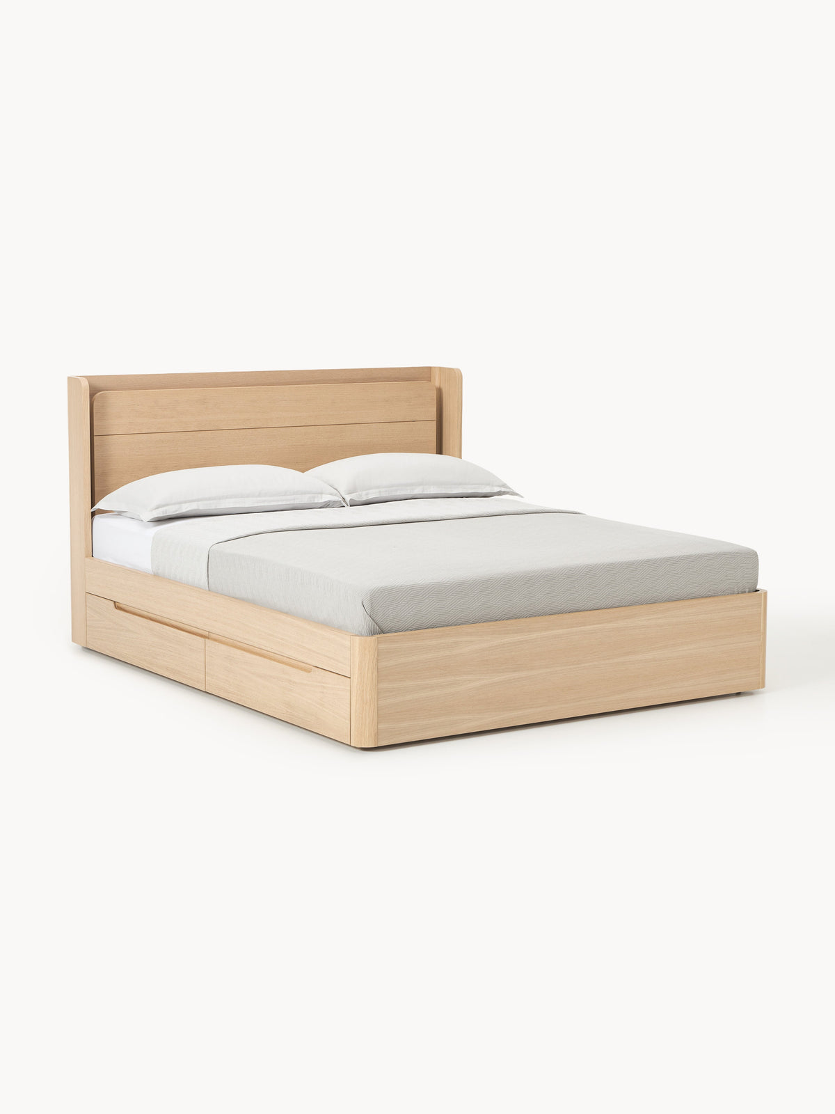 Allow Wooden Bed with Drawers