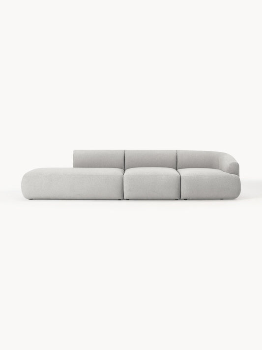 Sofia Modular Bouclé Chaise (2-Seater)