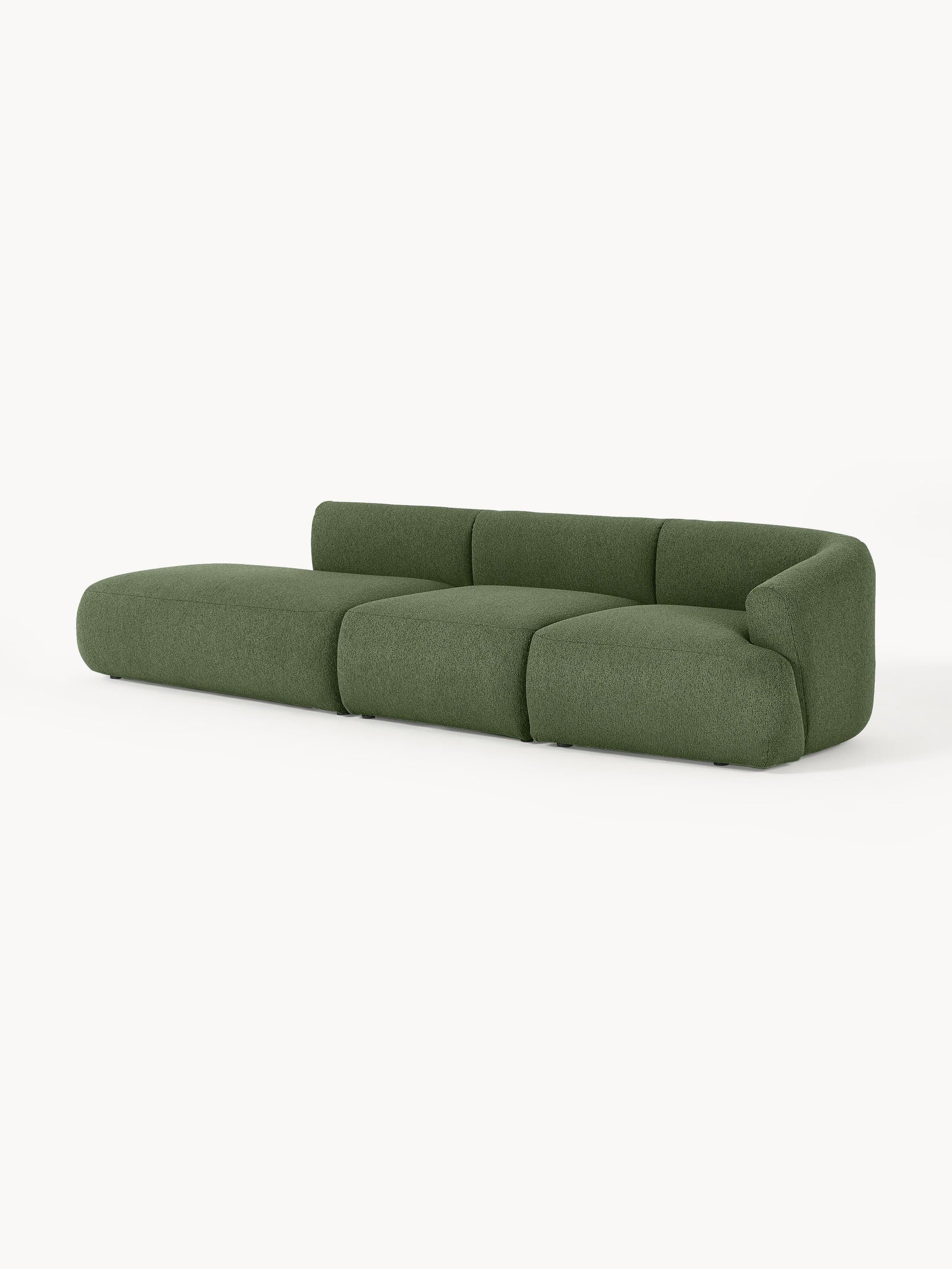 Sofia Modular Bouclé Chaise (2-Seater)