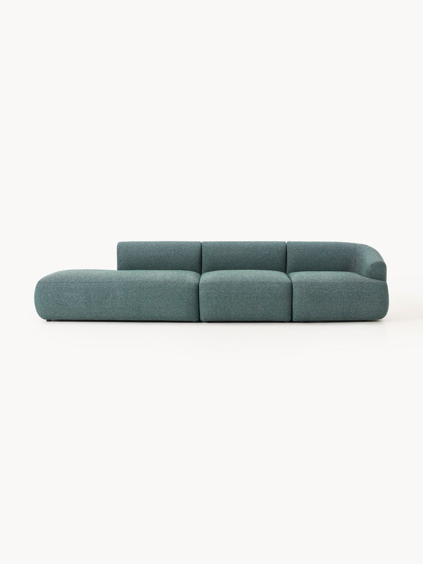 Sofia Modular Bouclé Chaise (2-Seater)