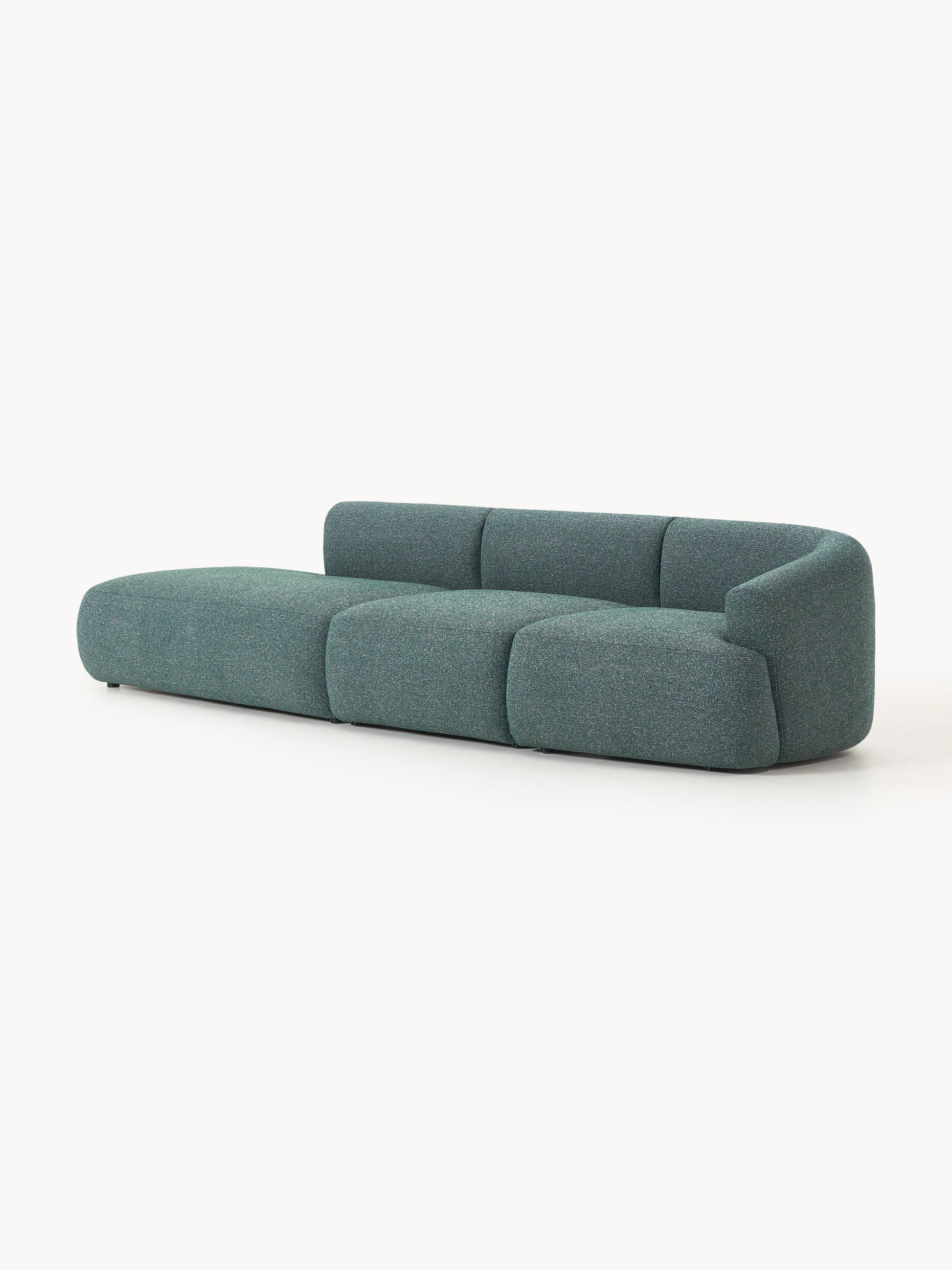 Sofia Modular Bouclé Chaise (2-Seater)