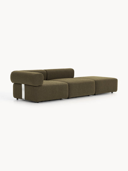 Anton Modular Bouclé Ottoman