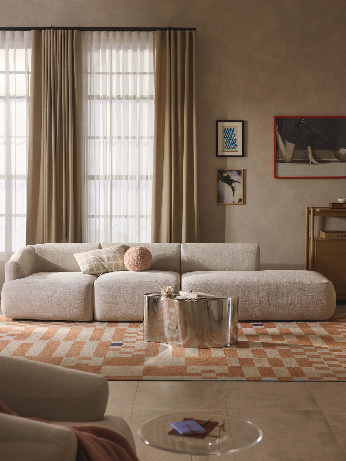 Sofia Modular Chaise (2-Seater)