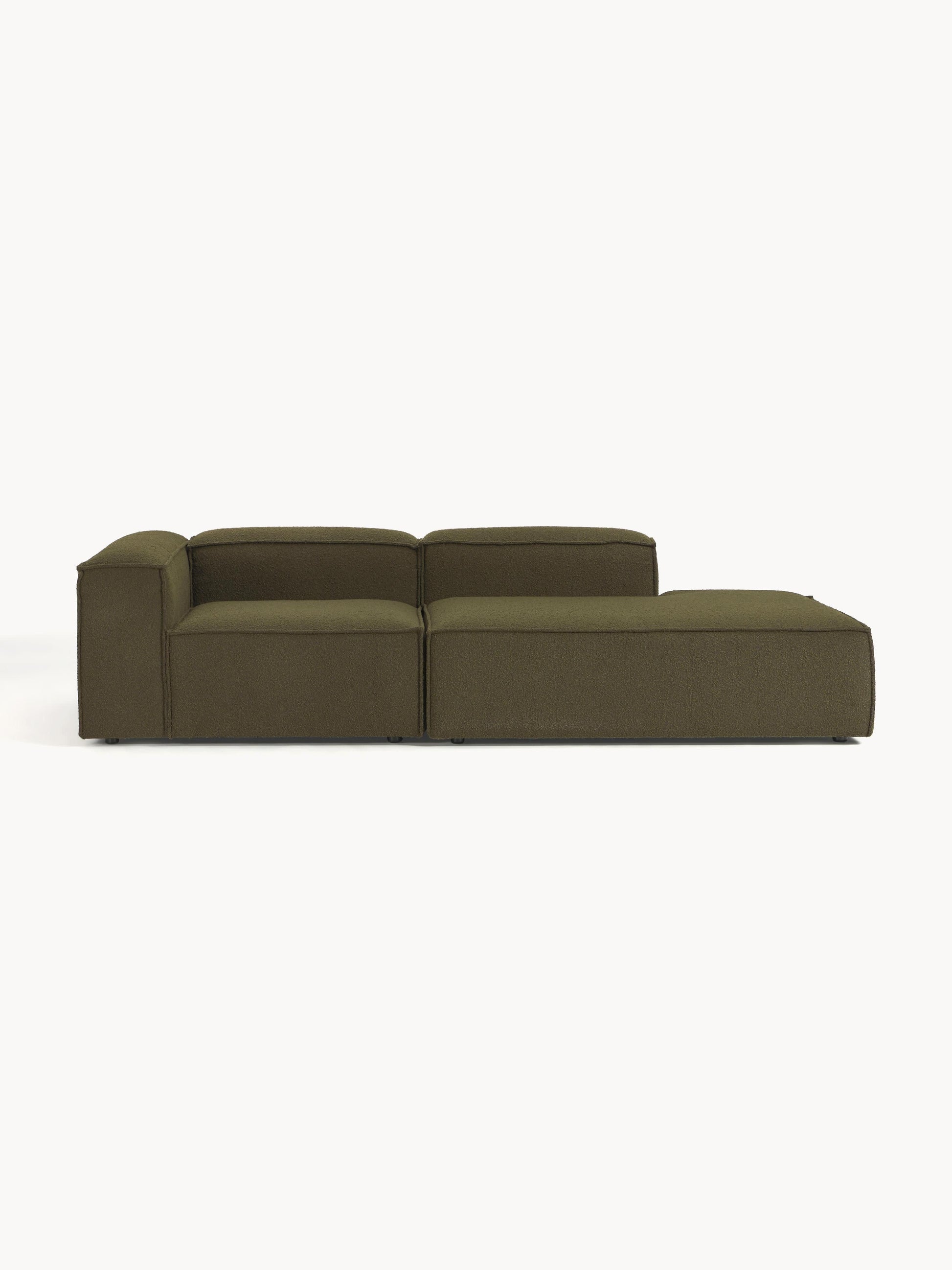 Lennon Modular Ottoman in Bouclé