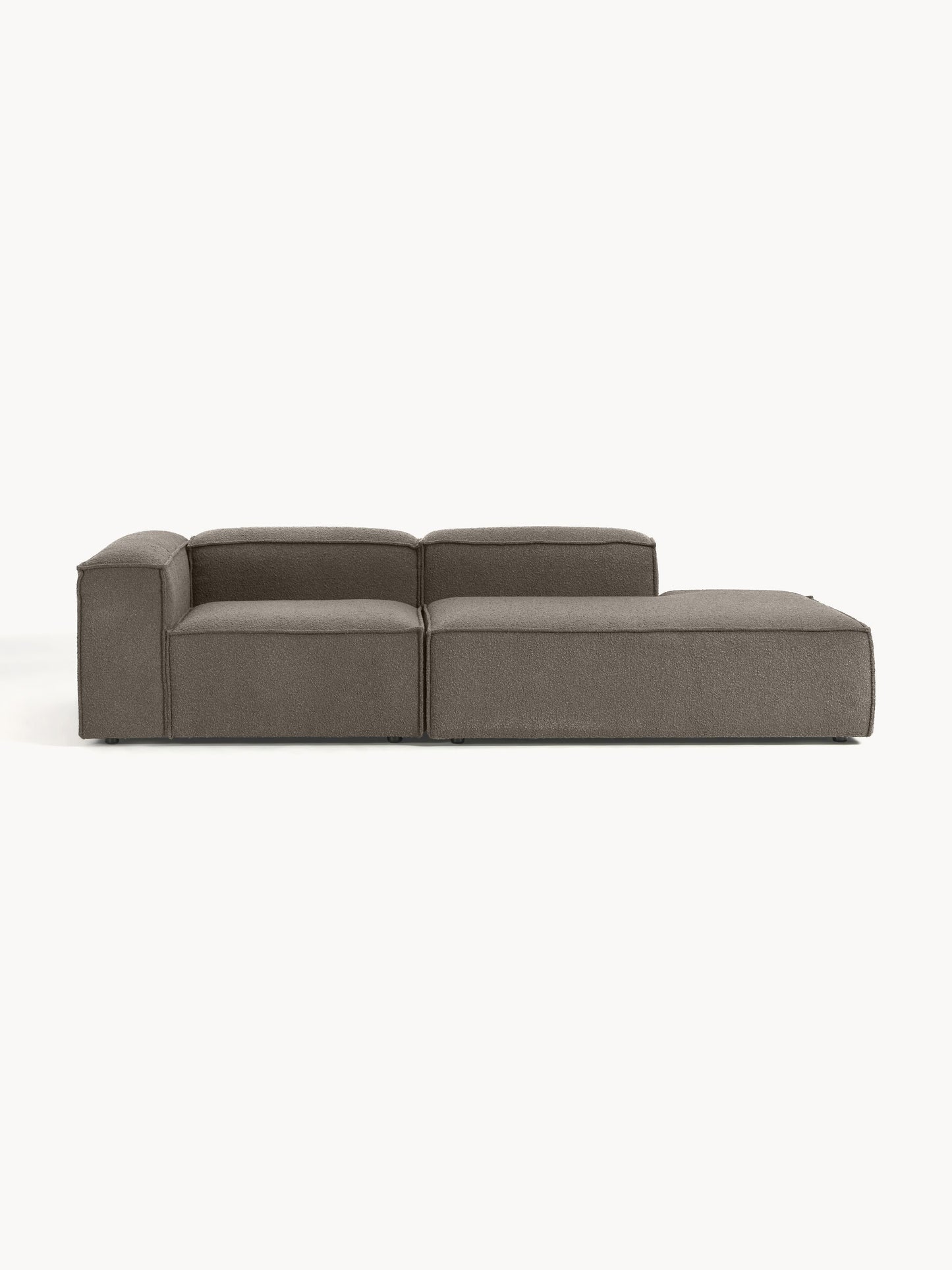 Lennon Modular Ottoman in Bouclé