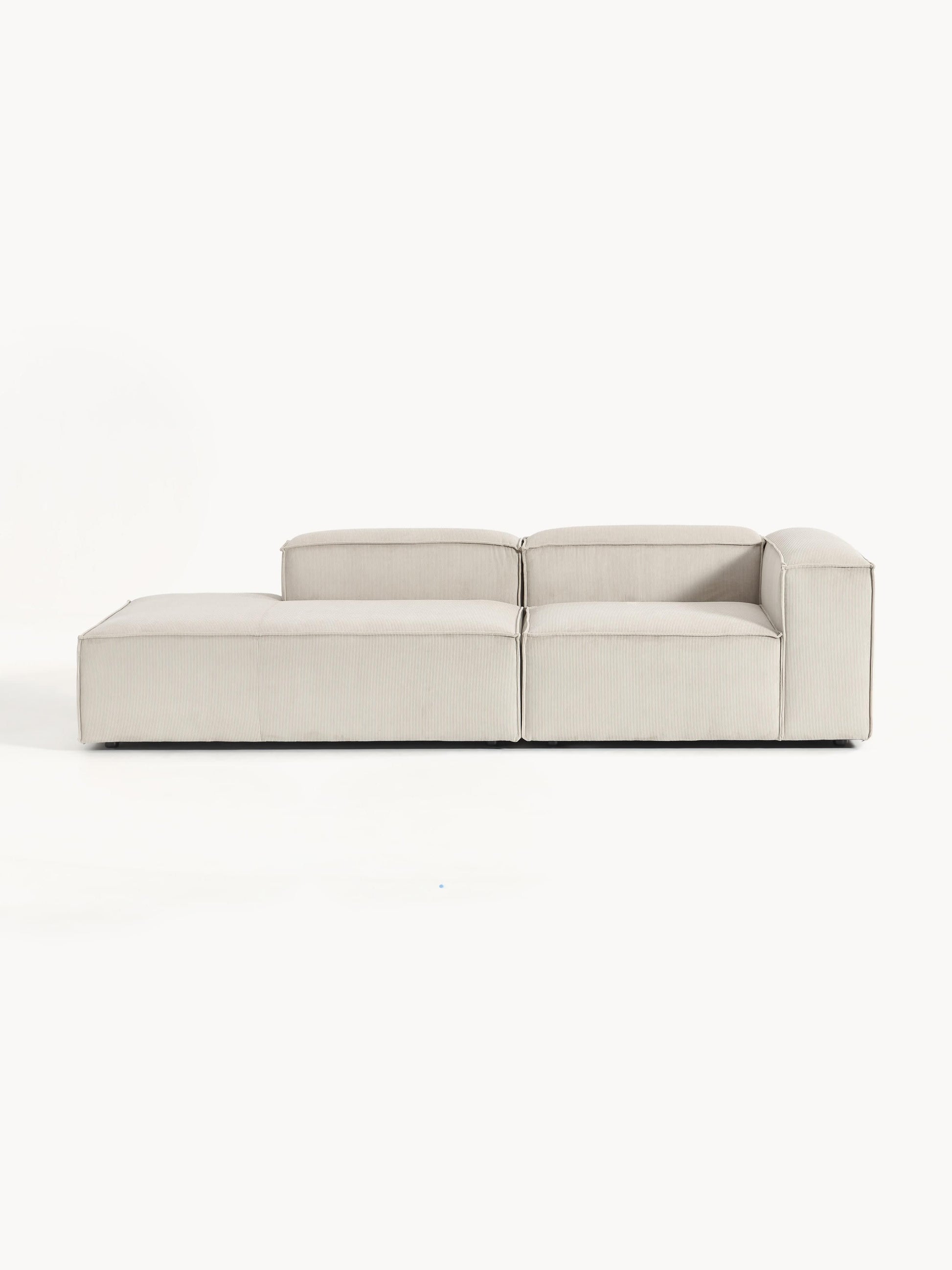 Lennon Modular Ottoman in Corduroy