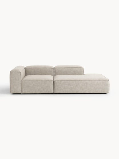 Lennon Modular Ottoman in Linen Blend