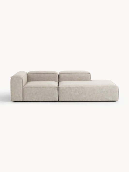 Lennon Modular Ottoman in Linen Blend