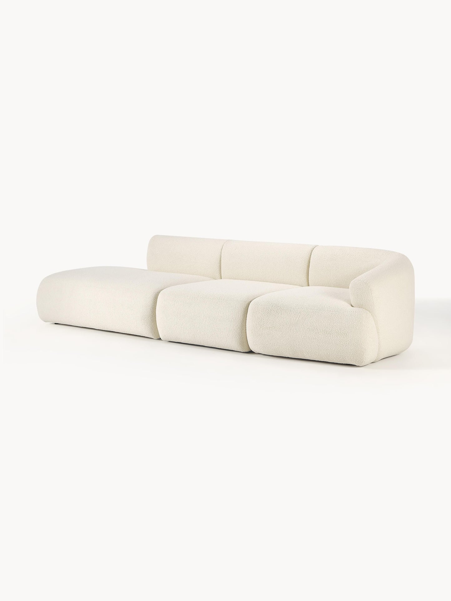Sofia Modular Teddy Ottoman (3-Seater)