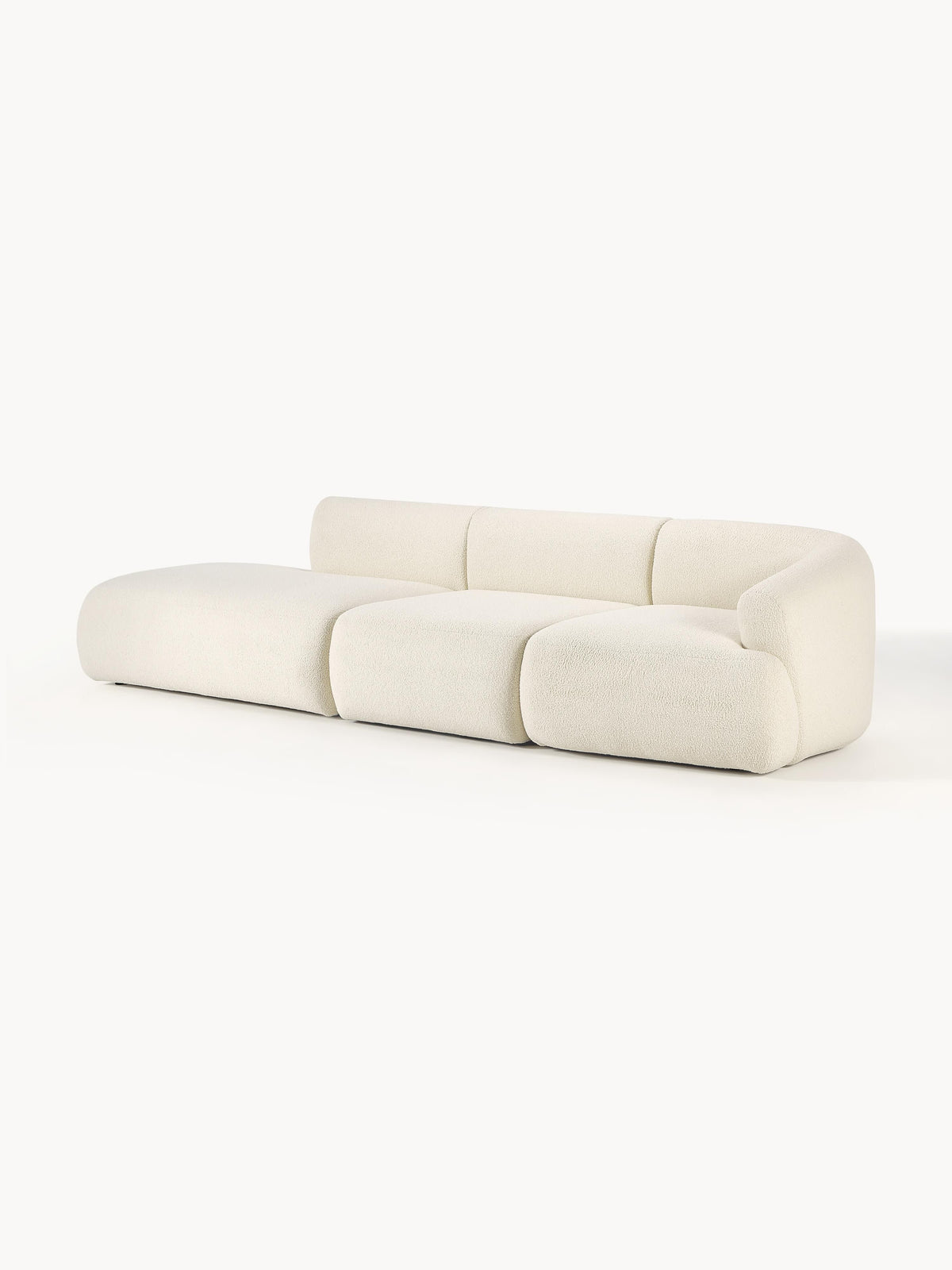 Sofia Modular Teddy Ottoman (3-Seater)