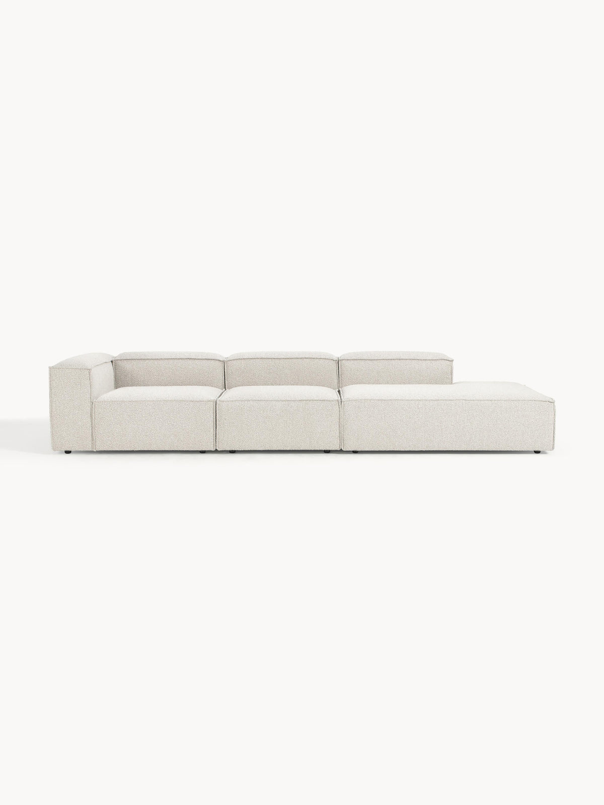 Lennon Modular XL Ottoman in Bouclé