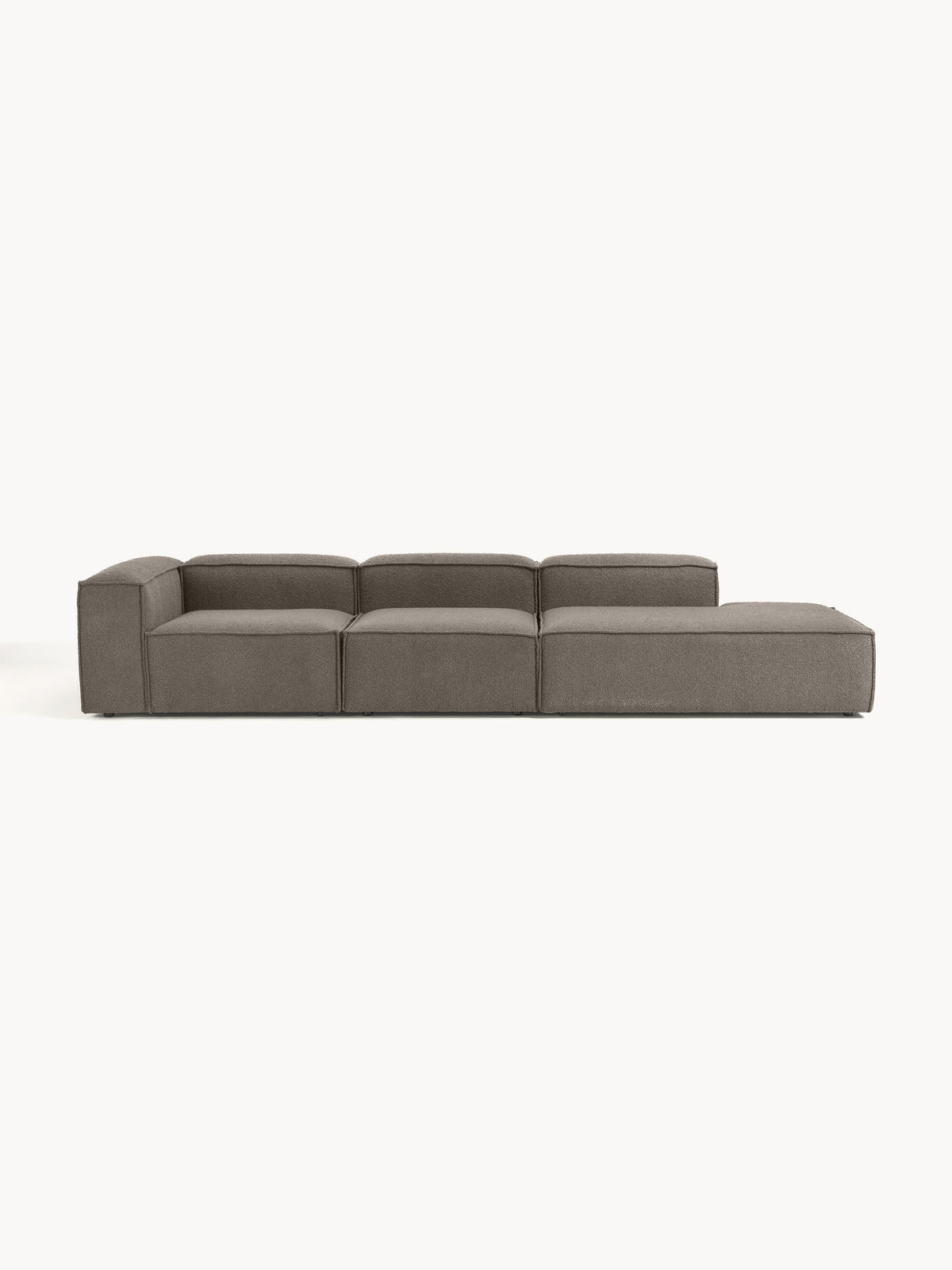 Lennon Modular XL Ottoman in Bouclé