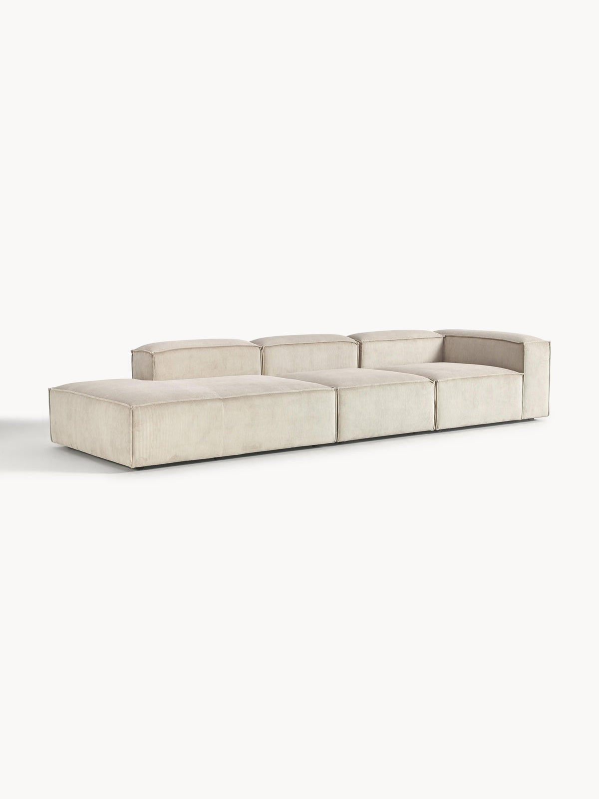 Lennon Modular XL Ottoman in Corduroy