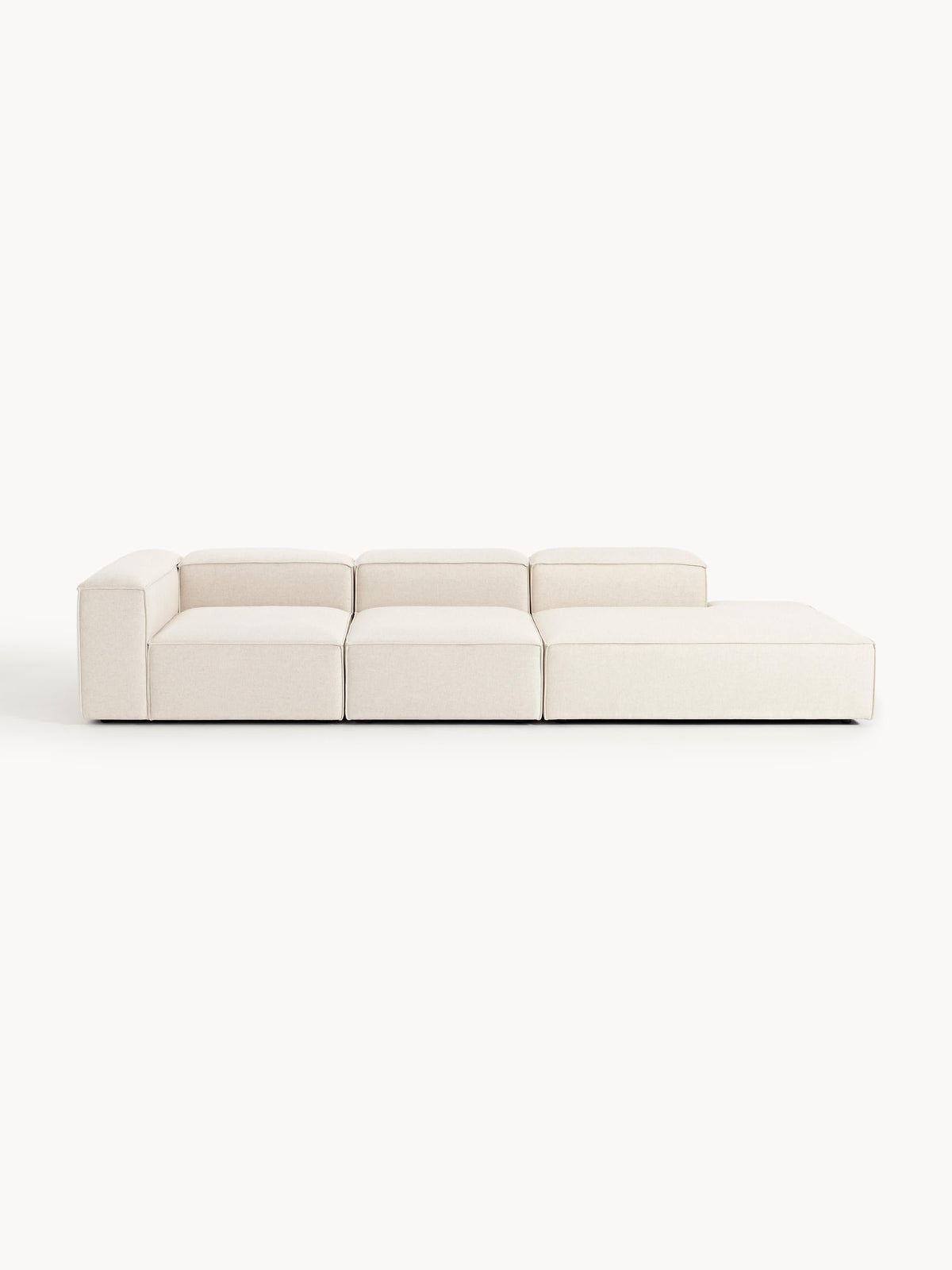 Lennon Modular XL Ottoman in Linen Blend