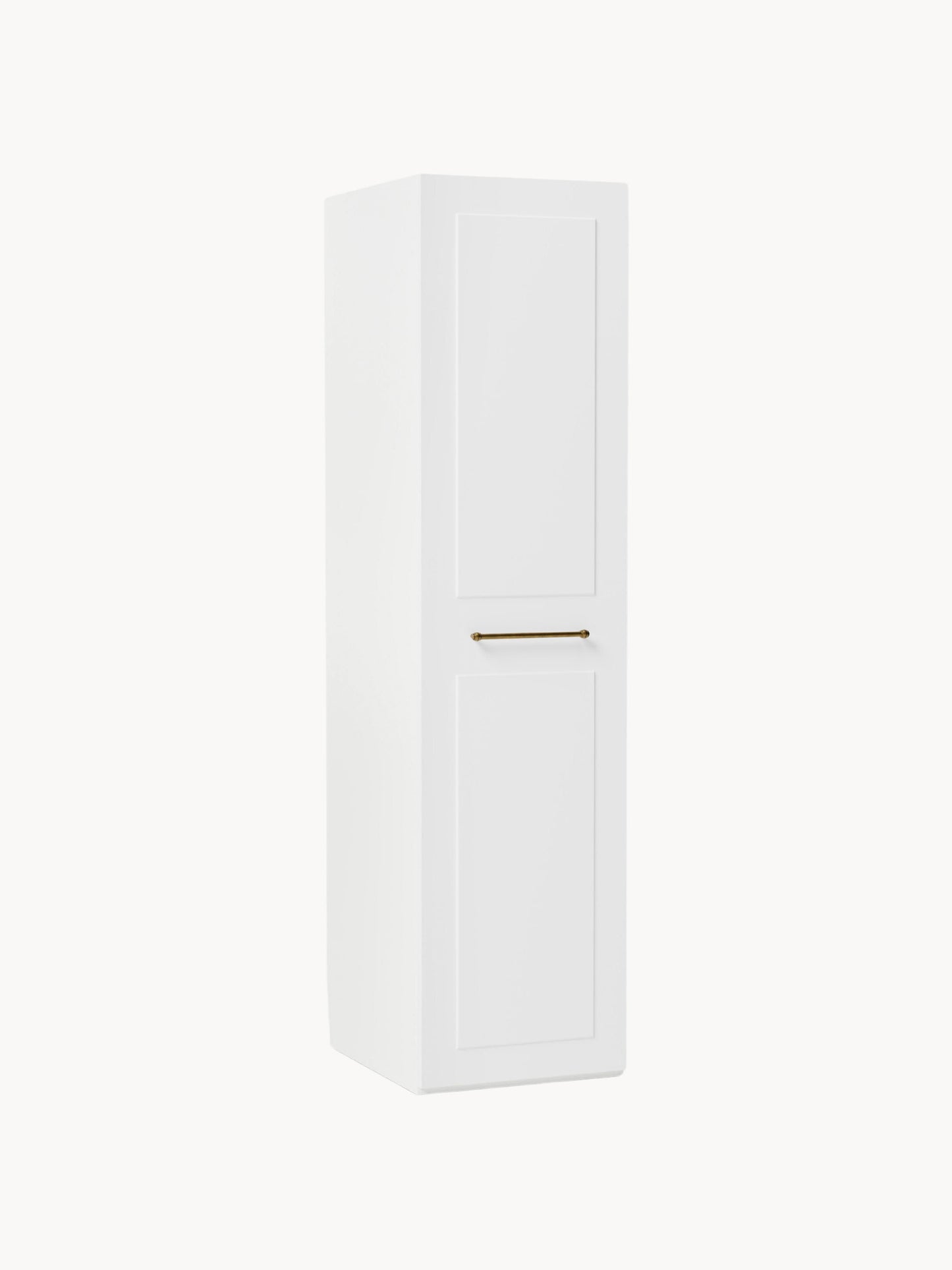 Charlotte Modular Hinged-Door Wardrobe, 50 cm Wide, in Various Sizes