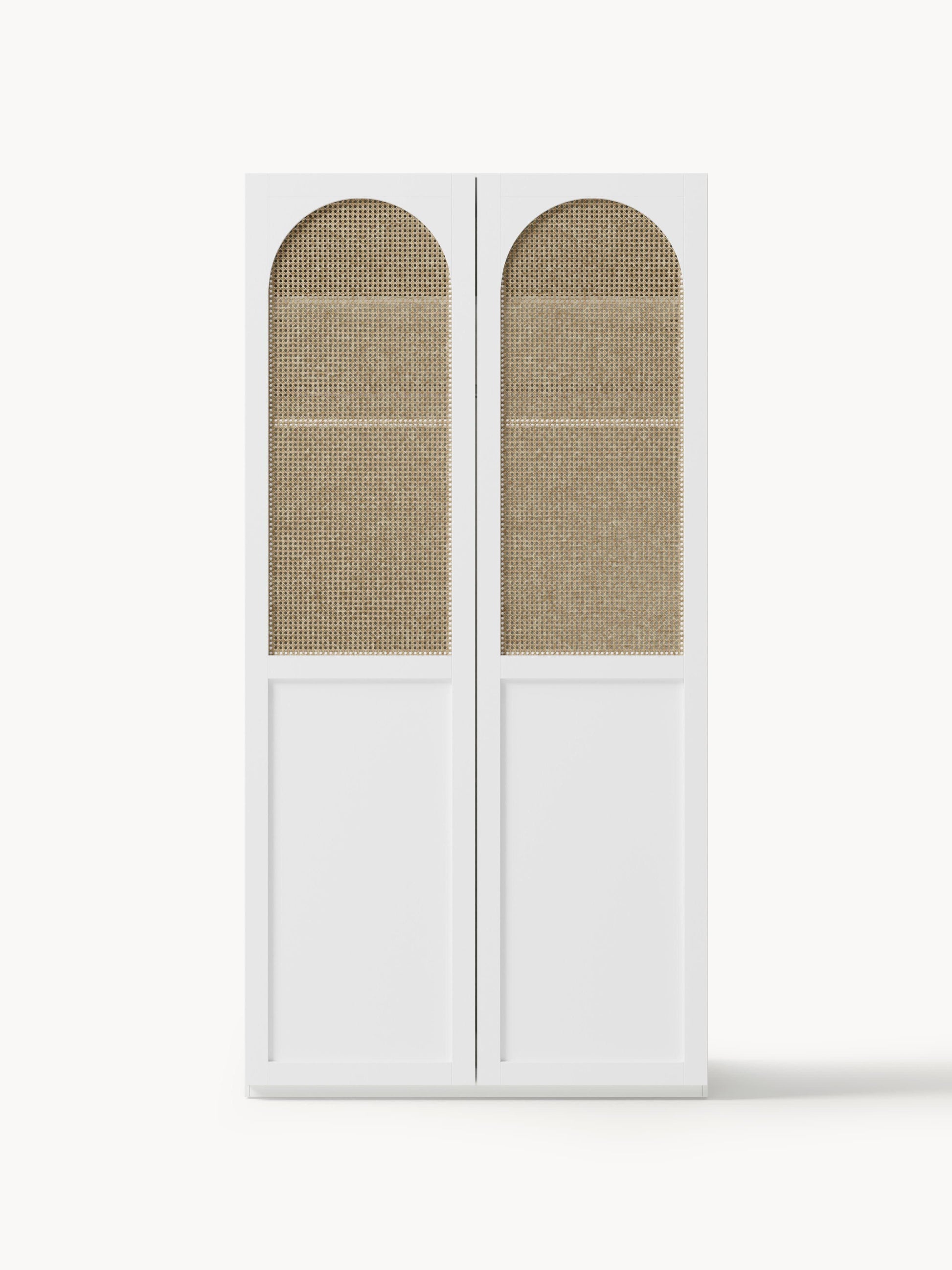 Jeanne Modular Hinged-Door Wardrobe, 100 cm Wide, in Various Sizes