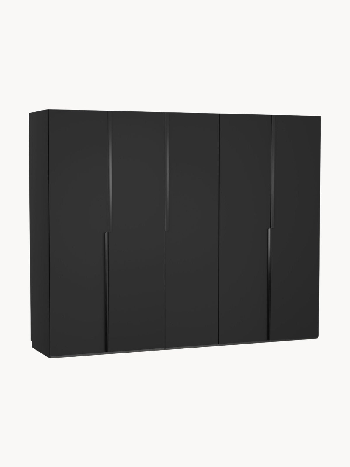 Leon Modular Hinged-Door Wardrobe, 250 cm Wide, in Various Sizes