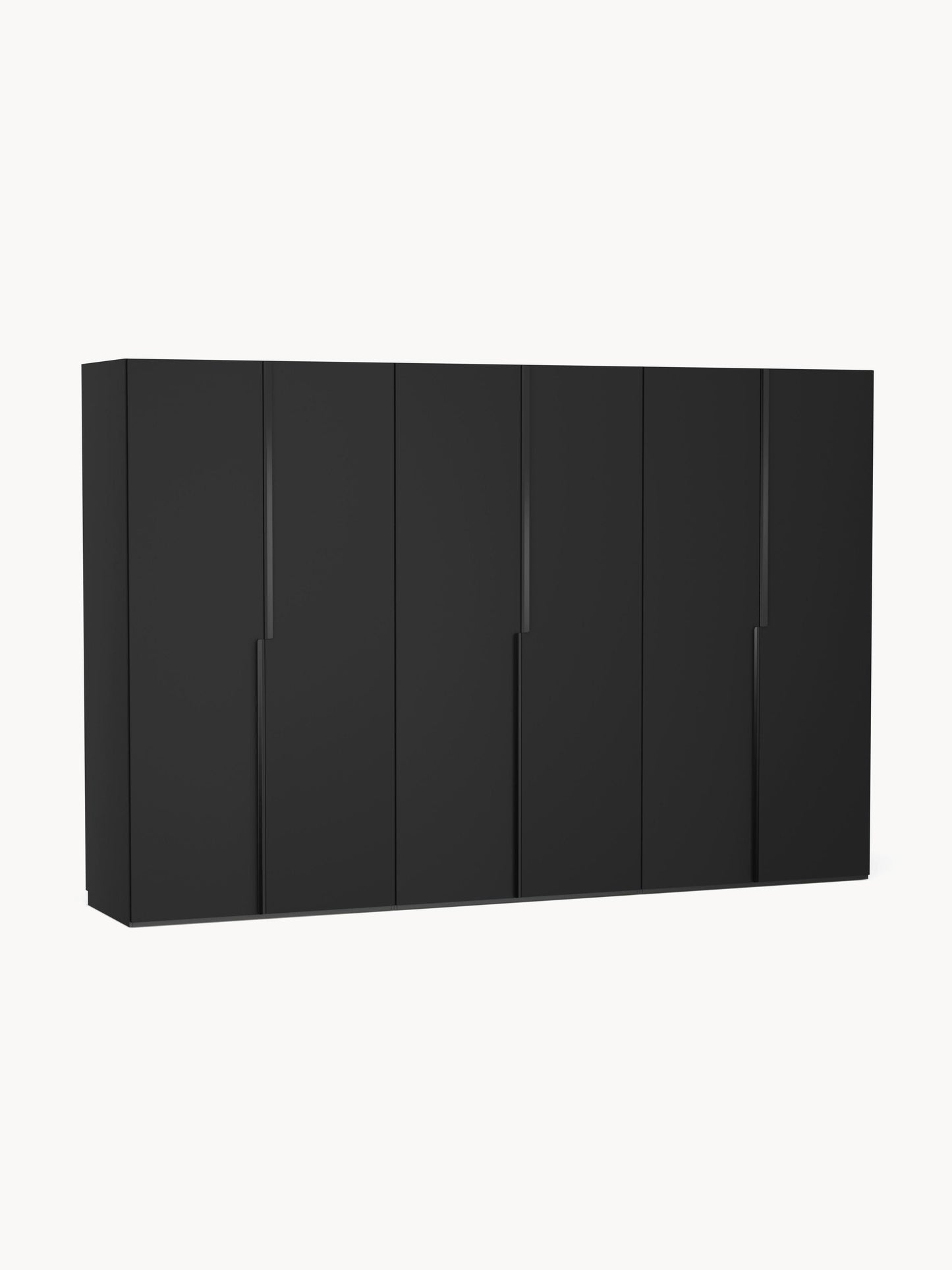 Leon Modular Hinged-Door Wardrobe, 300 cm Wide, in Various Sizes