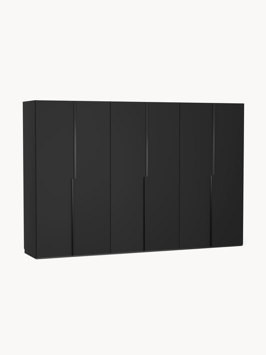 Leon Modular Hinged-Door Wardrobe, 300 cm Wide, in Various Sizes