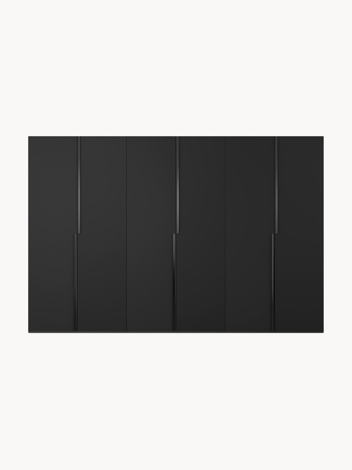 Leon Modular Hinged-Door Wardrobe, 300 cm Wide, in Various Sizes