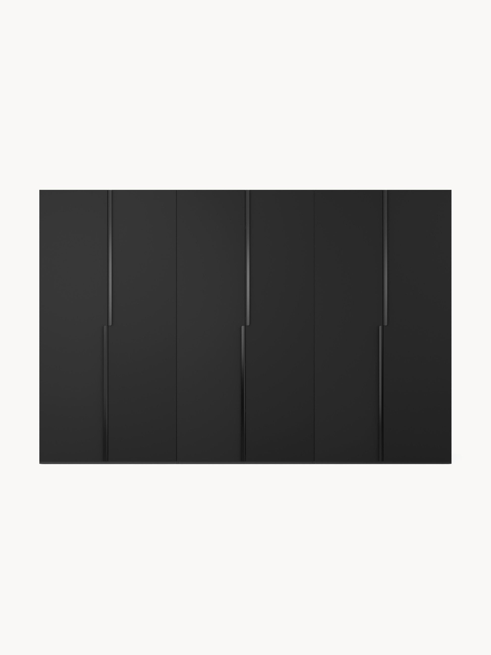 Leon Modular Hinged-Door Wardrobe, 300 cm Wide, in Various Sizes