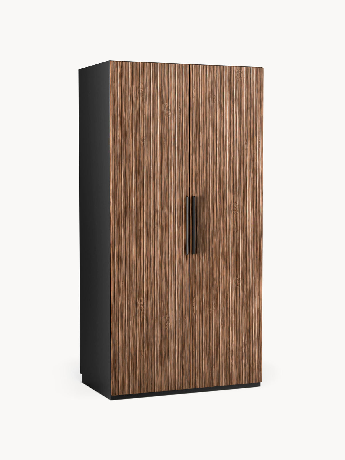 Simone Modular Hinged-Door Wardrobe, 100 cm Wide, in Various Sizes