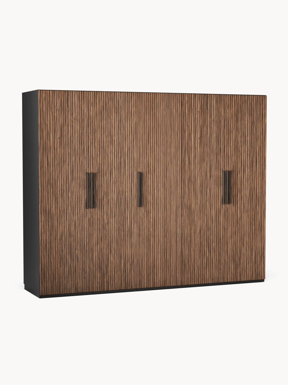 Simone Modular Hinged-Door Wardrobe, 250 cm Wide, in Various Sizes