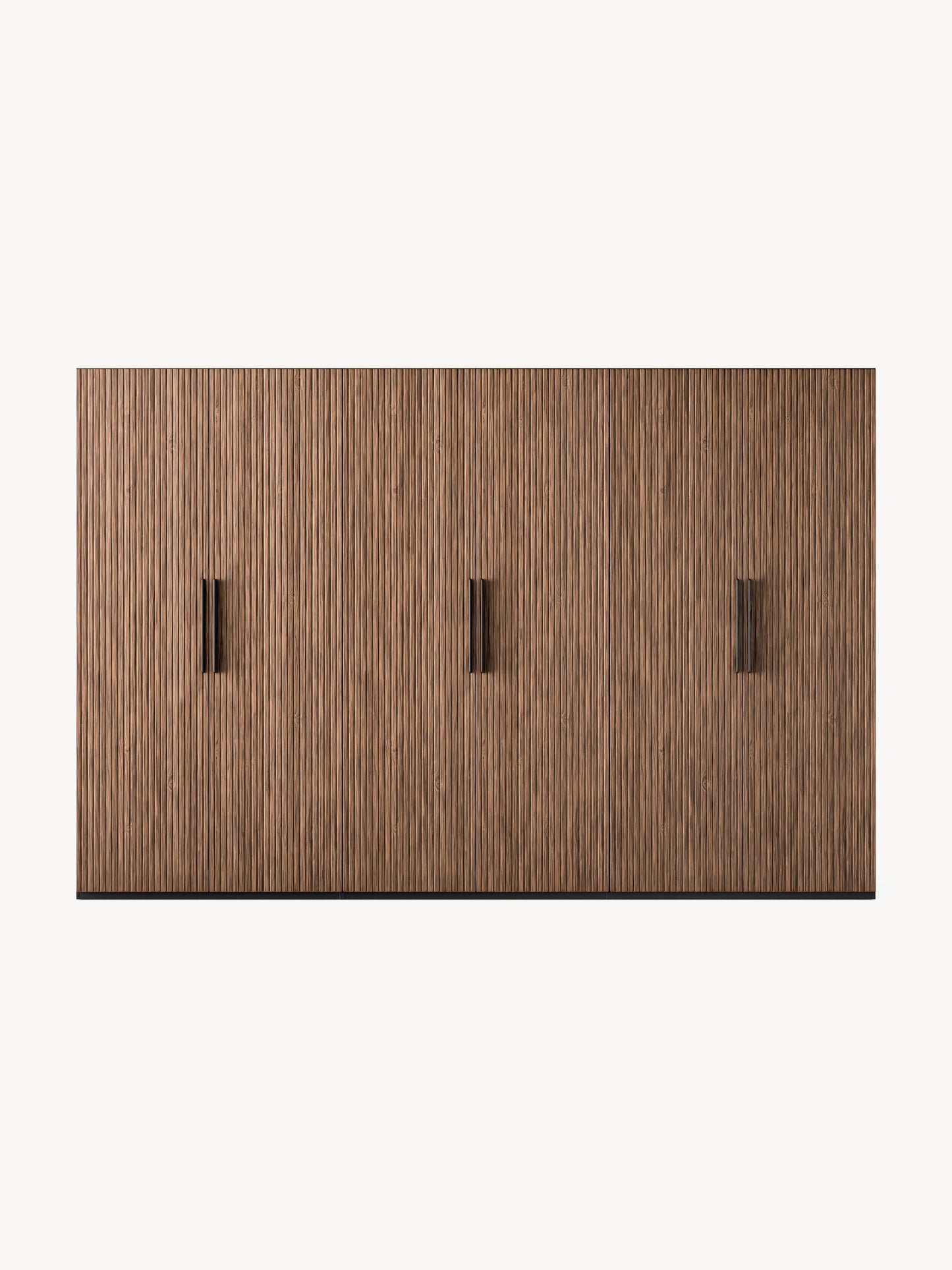 Simone Modular Hinged-Door Wardrobe, 300 cm Wide, in Various Sizes
